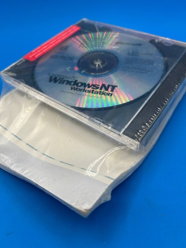 RARE Microsoft Windows NT Workstation 4.0 - Brand New SEALED CD Software LV16 gallery