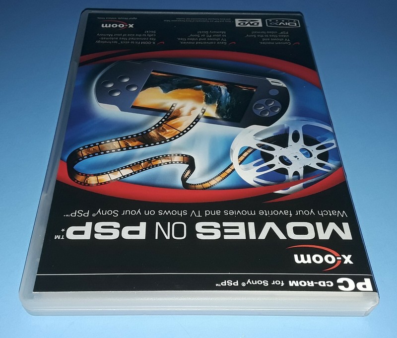 X-OOM - MOVIES ON PLAYSTATION PSP (Movies, Games, Music Transfer) - MINT Disc gallery