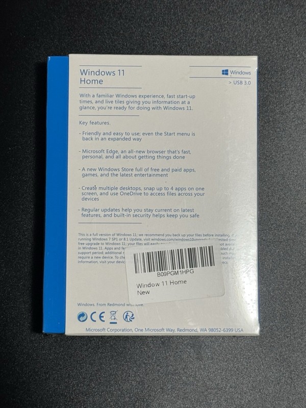 Microsoft Windows 11 Home 64-bit Operating System HAJ-00110 English gallery