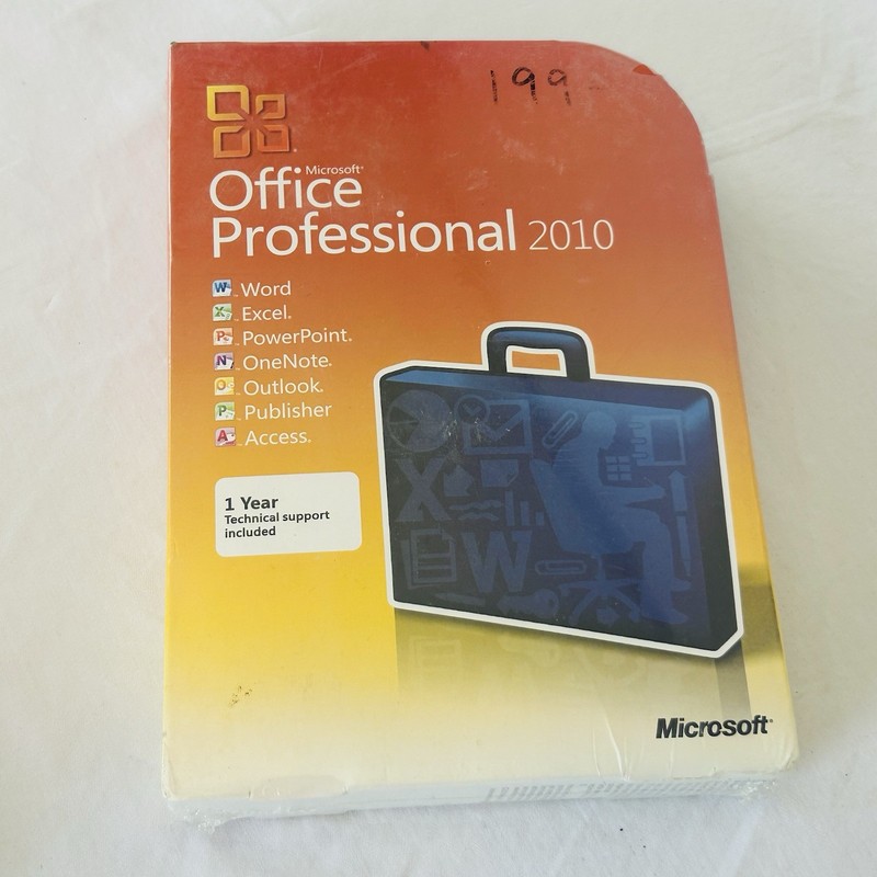 Microsoft Office 2010 Professional (For 7 PCs-Verified) Retail FULL VERSION New