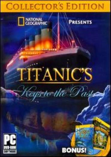 Titanic’s Keys To The Past Collector’s Edition PC DVD ocean floor puzzle game!