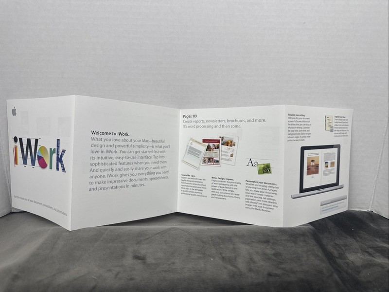 Apple iWork '09 (Retail) - Full Version for Mac MB942Z/A V9.0.3 gallery