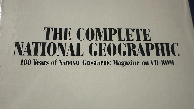 Complete National Geographic Collection CD-ROM Set 1888-1996 | 108 Years Archive gallery