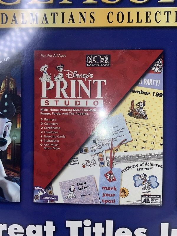 Disney Dalmatians Collection 3D Adventure Game, Print Studio, Animated Storybook gallery