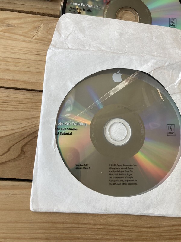2005 Final Cut Studio Apple Mac Install Disc DVD 5.1 Retail Software . gallery
