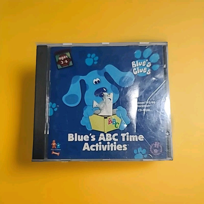 Blue’s Clues: Blue’s ABC Time Activities (PC CD-ROM Educational Age 3-6 Win/Mac)