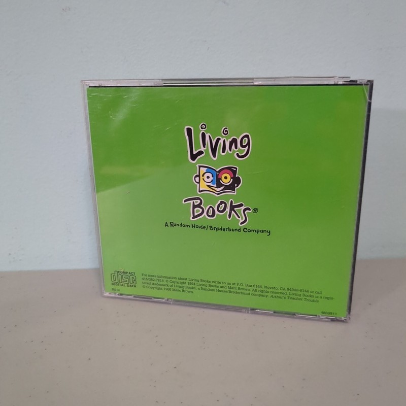 Arthur’s Teacher Trouble (Living books) PC Game. CD-ROM in Original gallery