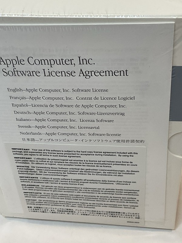 Vintage Apple Macintosh OS Anthology 2000 Edition NOS Sealed gallery