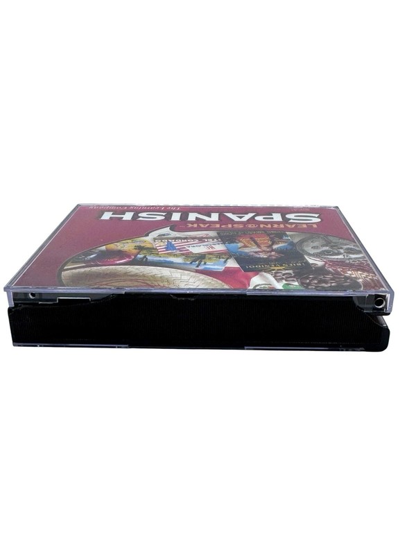 Learn to Speak Spanish Version 8.1 The Learning Company 4-Disc Set Damaged Case gallery