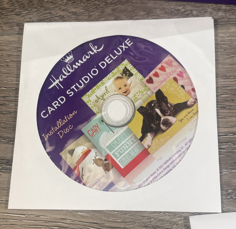 Hallmark Card Studio Deluxe Software Create Custom Cards Kit - Software & Guide gallery