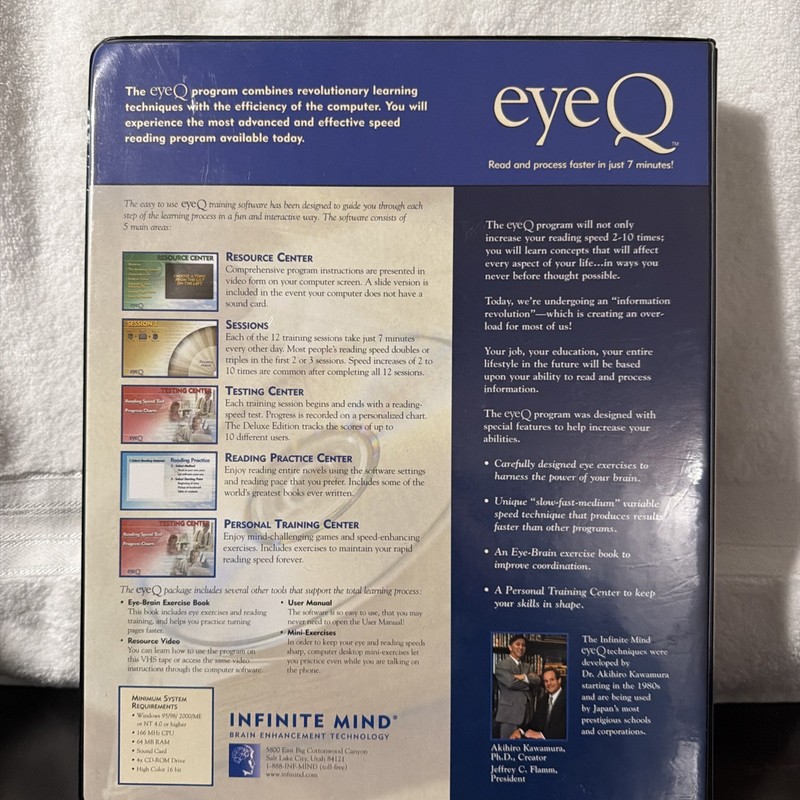 EYEQ Infinite Mind Brain Enhancement Technology Program Kit PC DELUXE EDITION gallery