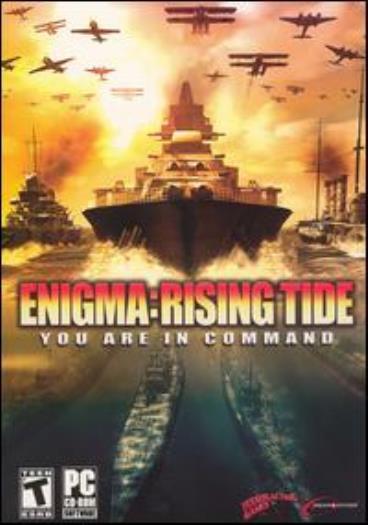 Enigma Rising Tide PC CD history naval ship subs destroyers war mission sim game