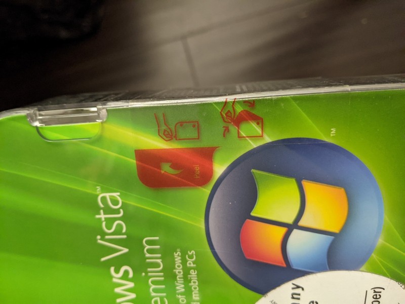 Microsoft Windows Vista Home Premium w/SP1, SKU 66I-02387, Sealed Retail Package gallery