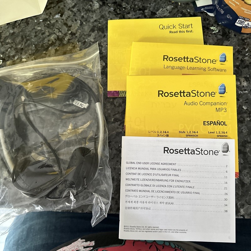 Rosetta Stone Spanish (Latin America) Vers. 4 Level 1-4 Español With Headphones gallery