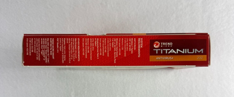 Trend Micro Titanium Antivirus+ 2012 PC & Mac 1 Year (Sealed) gallery