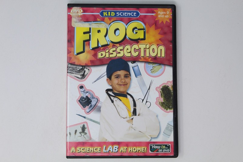 Kid Science Frog Dissection DVD Ages 9 and Up