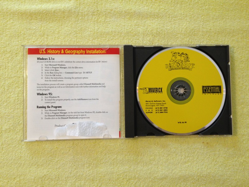 Vintage Sid Meiers Civilization II & Dinosoft US History & Geography Educational gallery