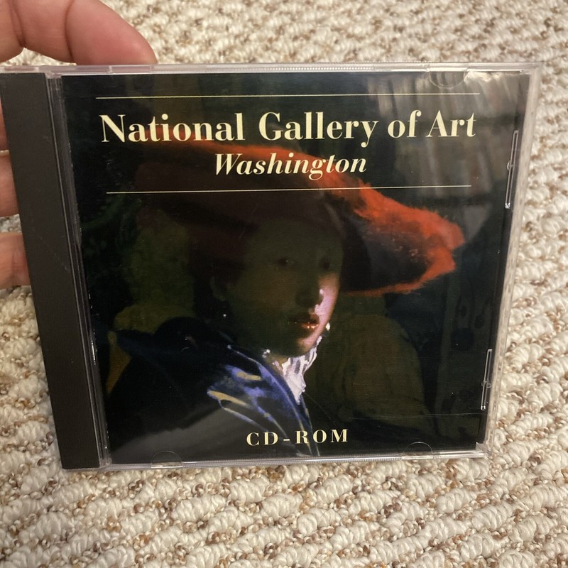 National Gallery of Art Washington CD-Rom Microsoft Windows And Mac 1998