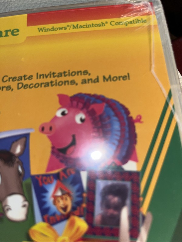 NEW SEALED Crayola Party Time PC Software video game WINDOWS OR MAC AGES 5-10 gallery
