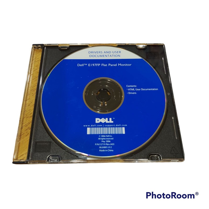 Dell Software E197FP Monitor Drivers and User Documentation Part YJ719