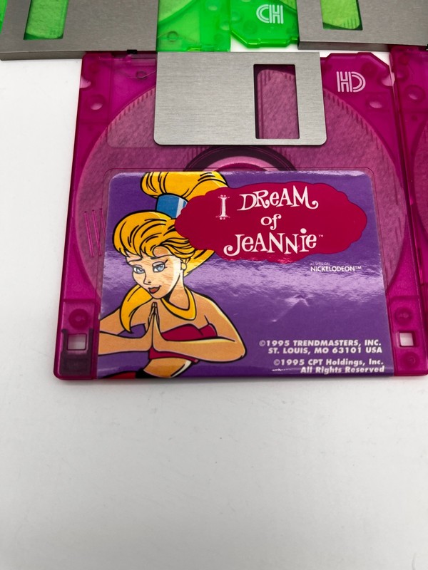 Vintage Children Games and Activities on 3.5" Floppy Disks gallery