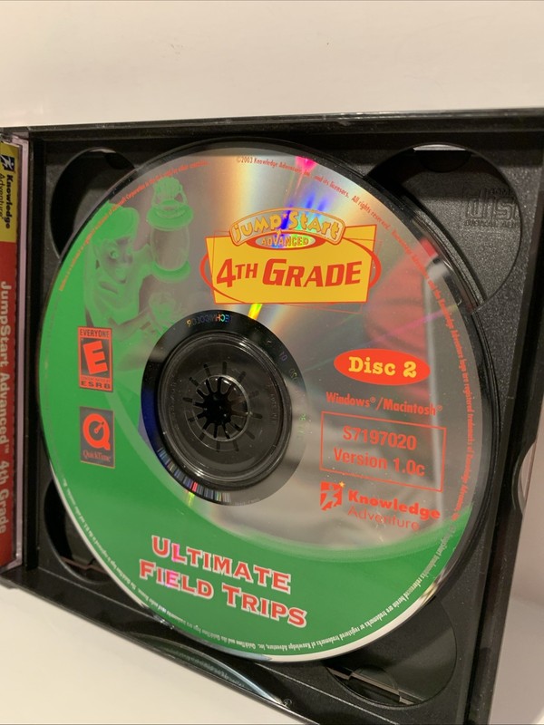 Jump Start Advanced 4th Grade Windows & Macintosh CD-ROM/ 3 Disc set gallery