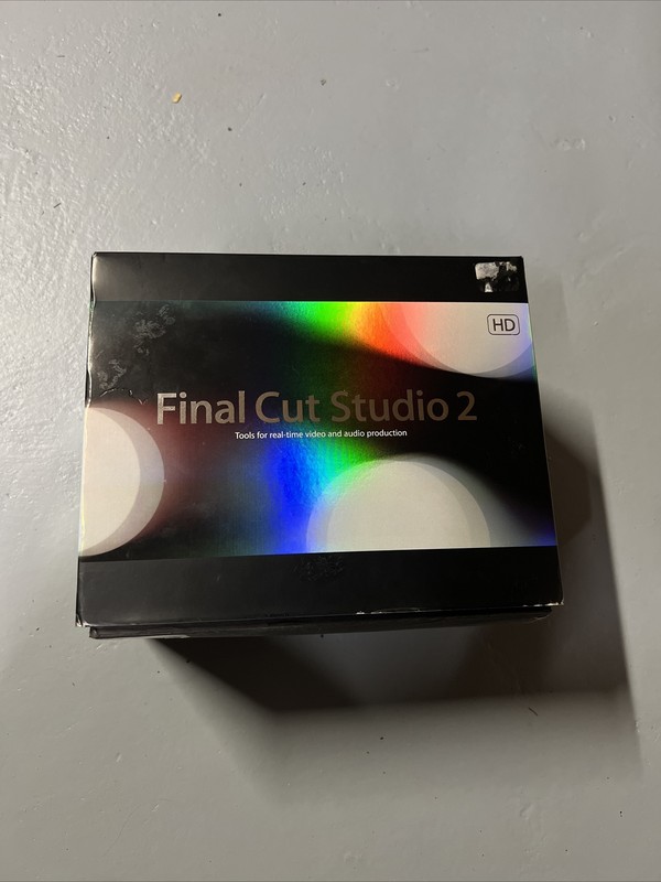 Final Cut Studio 2 HD Academic Version With Final Cut Studio HD Used