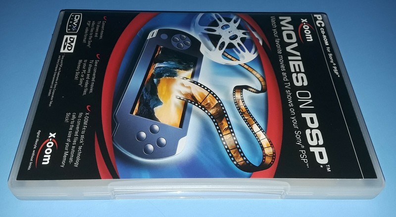 X-OOM - MOVIES ON PLAYSTATION PSP (Movies, Games, Music Transfer) - MINT Disc gallery