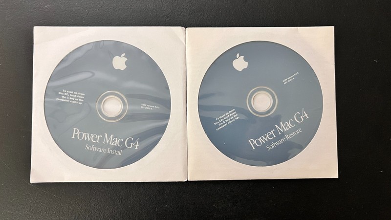 Apple Power Mac G4 Software Install & Restore CD Disk Set Version 9.0.2 gallery