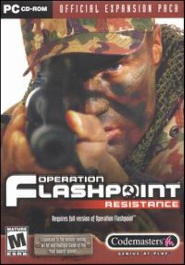 Operation Flashpoint Resistance PC CD Special Forces war shooter game add-on!