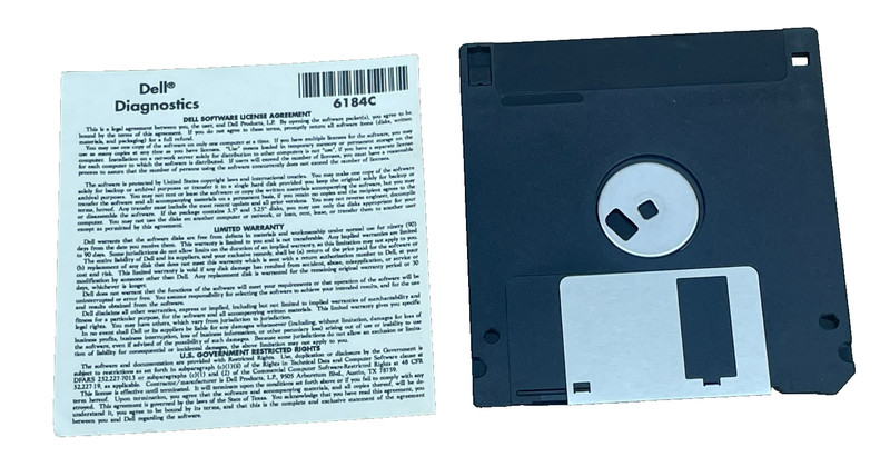 Dell English Diagnostics Version 3.98A P/N 8184C Rev A00 gallery