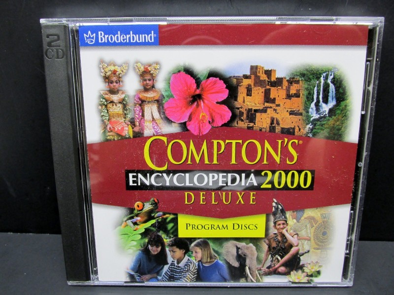 Compton’s 2000 Encyclopedia Deluxe, Win. 95 / 98, Learning Co. 1999, Never Used