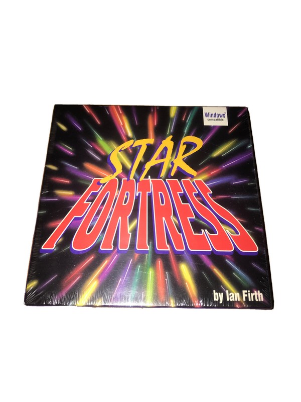 Star Fortress Computer Game 1995 IBM 3.5″ Disk Box PC Battleship Against Aliens