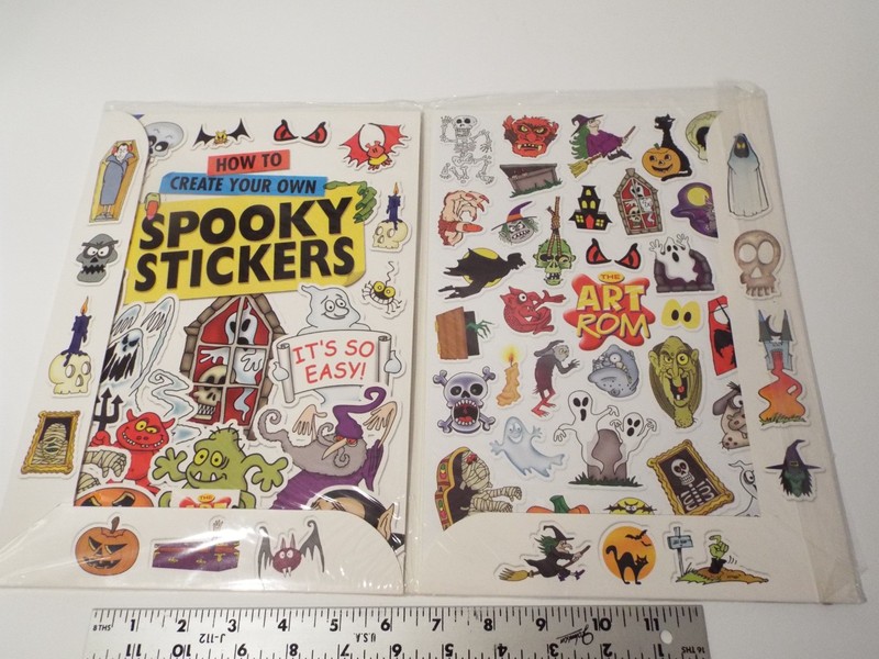 Art ROM-CREATE YOUR OWN SPOOKY MONSTER STICKERS 2003 CD For Windows/Mac-READ*** gallery