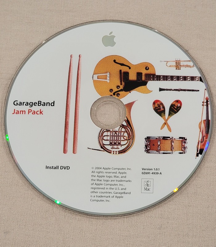 Apple GarageBand Jam Pack & Jam Pack 2 Remix Tools Install DVDs for Mac gallery