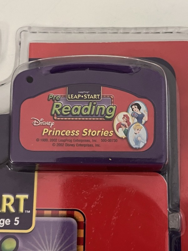 Brand New Disney Princess Stories Leap Pad Leap Frog Sealed Preschool 14 Games gallery