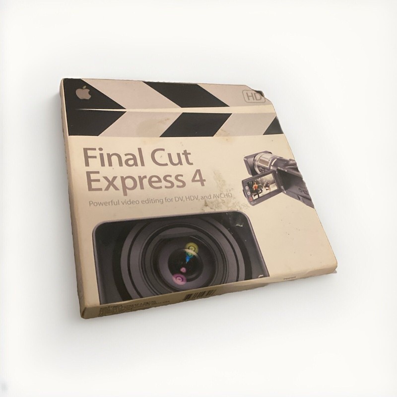 Final Cut Pro Express 4 Academic Software with Serial Number