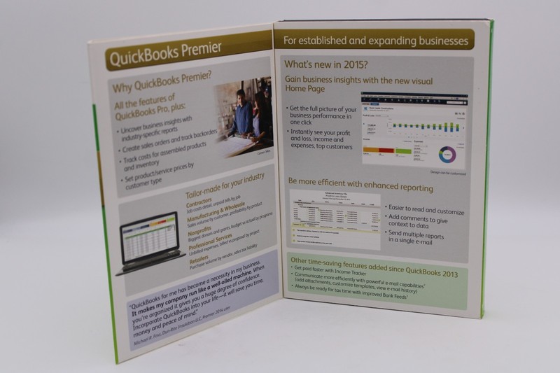 Intuit QuickBooks - Premier Desktop 2015 - Accounting Software License and Key gallery