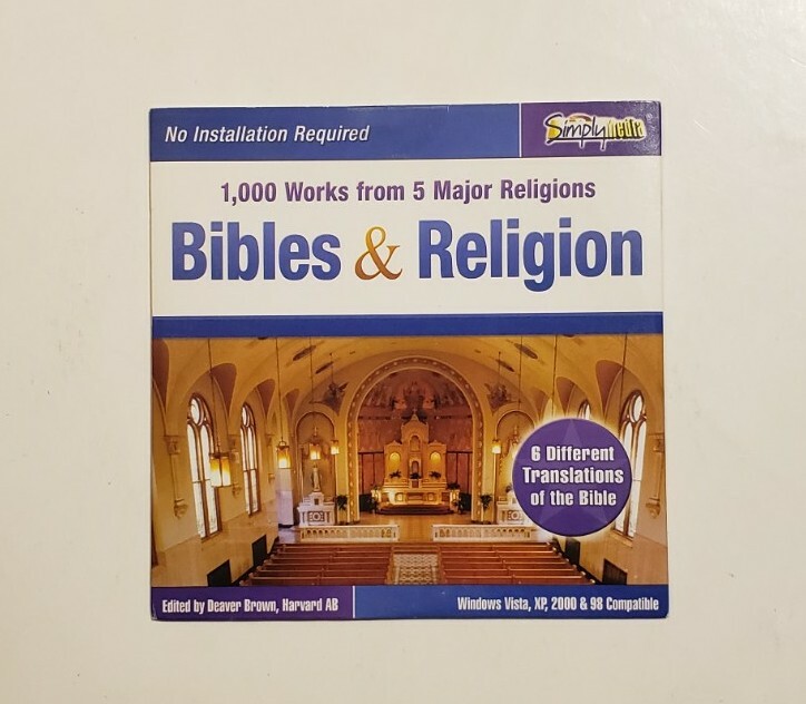 Bibles & Religion (PC CD-ROM, 2006)