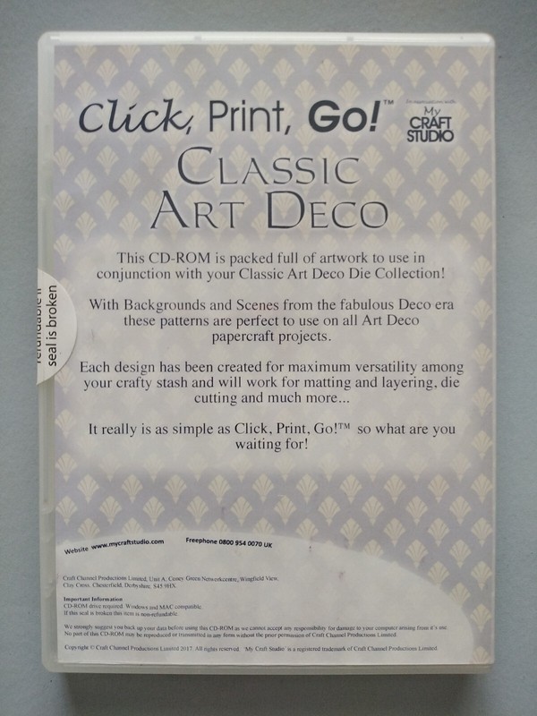 CLASSIC ART DECO - Papercraft CD Rom - MyCraftStudio/Click,Print,Go - NEW gallery