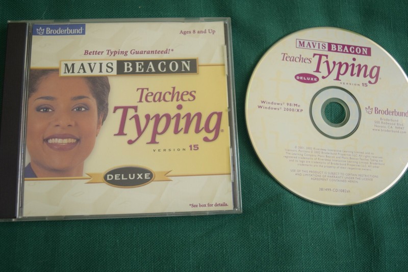 Mavis Beacon Teaches Typing Deluxe Version 15 for ages 8 & up