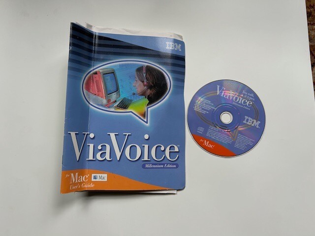 IBM ViaVoice Millenium Edition for Mac Speech Recognition Program