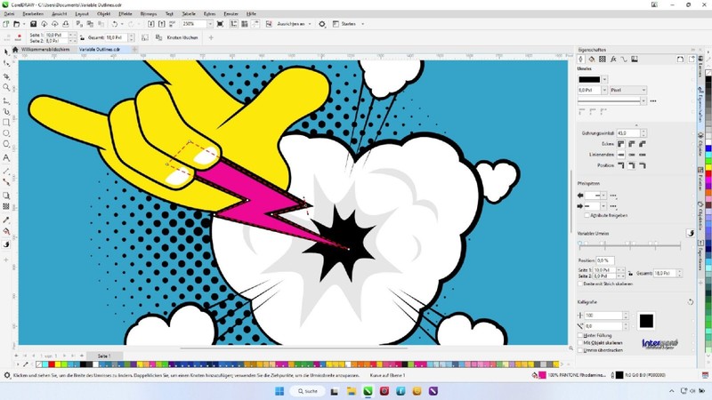 Corel Draw Graphics Suite 2023 Vollversion 2 Win/Mac Box Dauerlizenz OVP NEU gallery