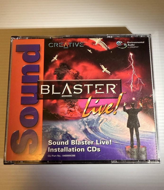 Creative SoundBlaster Live Setup CD Windows 98/2000