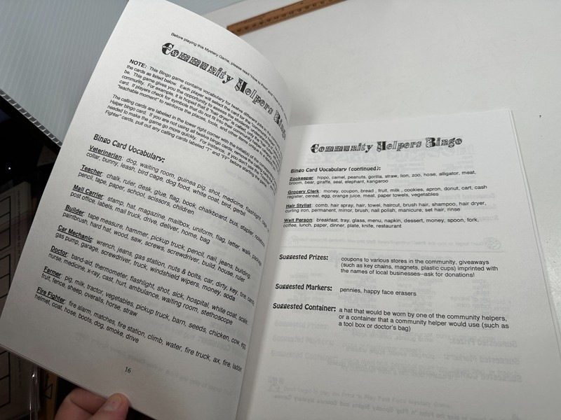 Print 'n Play Game use with Boardmaker 50 Games Disc Manual Mayer-Johnson gallery