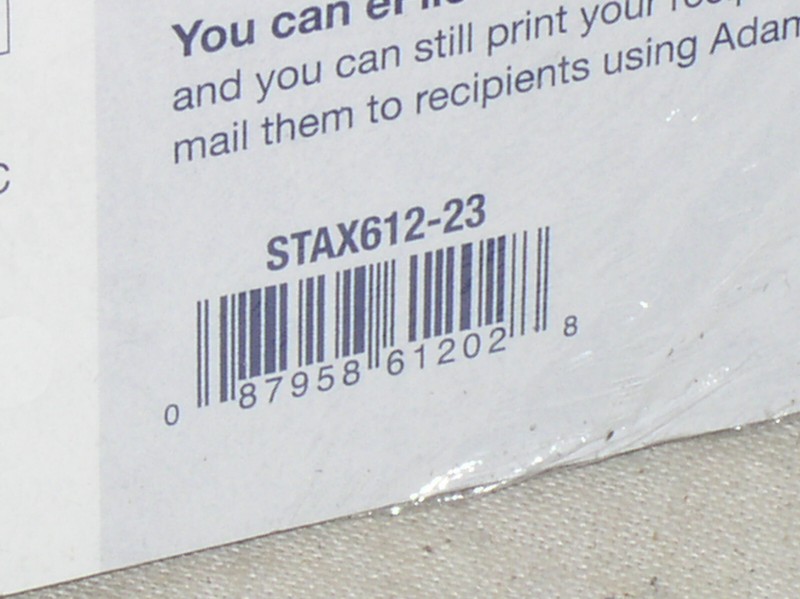 SEALED 2023 ADAMS STAX612-23 W2 TAX KIT FORMS 6-PART W3 12 EMPLOYEES + ENVLOPES gallery