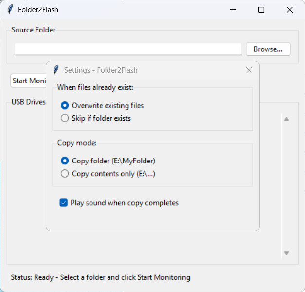 USB Auto-Copy Software - Auto Copy Folders When Drive Inserted | Windows gallery
