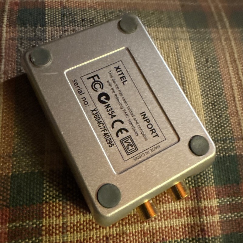 Xitel Inport Audio Recording Kit Import To Your Input to Computer USB to RCA