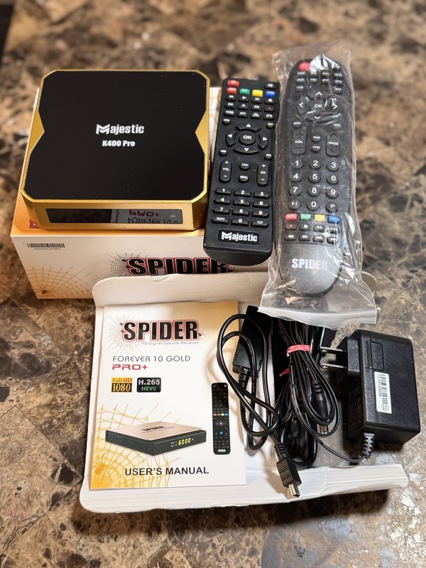 Spider Forever 10 Gold Pro HD Digital Satellite Receiver gallery