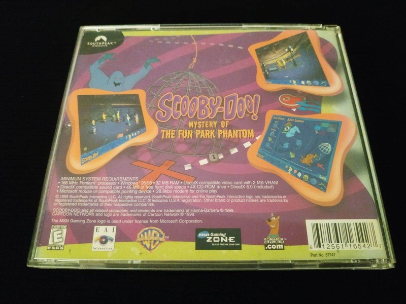 Scooby Doo Mystery of the Fun Park Phantom - PC Windows 95/98 CD-ROM 1999 TESTED gallery